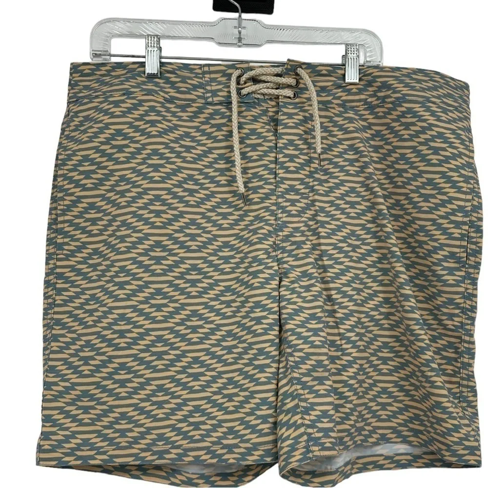 Faherty Classic Board Short‎ 7 inch Printed Axtec Mens Size 35